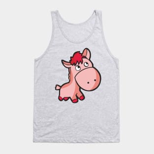 pink pony horse Tank Top